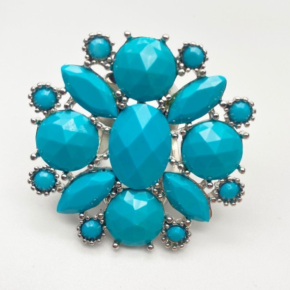Aldo Turquoise Statement Southwest Ring size 7‎